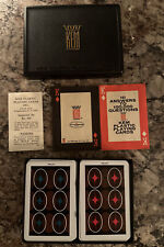 2 Decks KEM Playing Cards MCM Pattern 1966 Booklet Complete In Box diamond picture