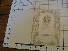 Vintage Early Paper: 1800'S beautiful HAIL the RESURRACTION MORN book EASTER picture