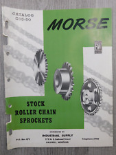 Morse Catalog C55-50 Stock Roller Chain Sprockets Industrial Supply Machinery picture