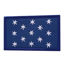 washington headquarters flag standard 2x3 25 blue army military morale patch picture