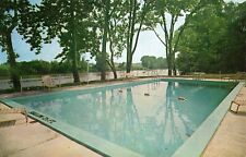 Riverview Inn Motel Swimming Pool in Tiffin OH OLD picture