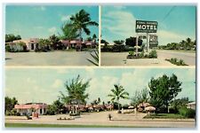 c1960's Coral Shores Motel Exterior Delray Beach Florida FL Unposted Postcard picture
