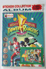 1994 Mighty Morphin Power Rangers NEW UNOPEN Merlin STICKER ACTIVITY ALBUM - E6C picture