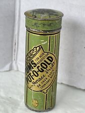 VTG TUMS FOR THE TUMMY POT-O-GOLD with HORACE HEIDT PUSHUP TIN RADIO ADV picture