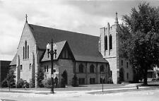 RPPC NEENAH WI The Methodist Church Winnebago County Real Photo Postcard 1946 picture