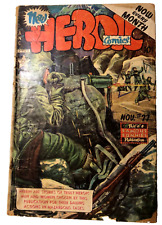 HEROIC COMICS #77 Golden Age 1952 War Vintage Original picture