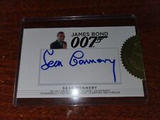 James Bond 2017 Final Edition Sean Connery Cut Autograph Signed 007 RARE picture