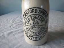 vintage Chelmsford Spring Co Old English ginger beer stoneware  beer bottle picture