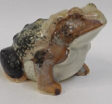 Vintage Japanese Ceramic Pottery Toad Frog Figurine picture