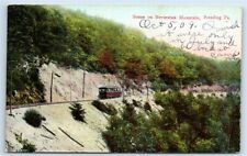 Postcard Scene on Neversink Mountain, Reading PA 1909 (trimmed?) J142 picture