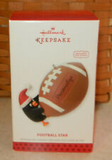 Hallmark 2013 Football Star Keepsake Ornament Box Shelf Wear picture
