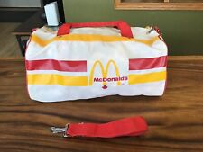 Vintage McDonalds Canada Gym Duffle Bag W/Shoulder Strap - Canadian Seller picture