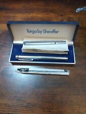 Vintage Targa By Sheaffer Fountain Pen Electroplate Silver New Never Used  picture