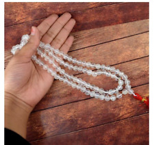 Sphatik/Crystal Jaap Mala for  pooja item Positive Effect 6-7 mm picture