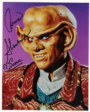 1998 Star Trek DS9 Armin Shimerman (Quark) Autographed Color Photograph 8