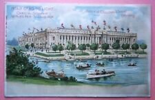 Palace of Education 1904 St. Louis Exposition Hold To Light Postcard picture