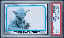 1980 Topps Star Wars Empire Strikes Back PSA 9 Mint #241  Yoda - Tried Have You? picture