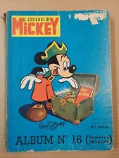 1959 Le Journal de Mickey Mouse Album No 16  Walt Disney Comics Book 360-377 picture
