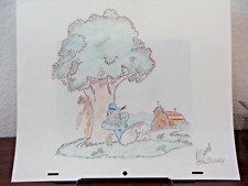Very Nice Layout drawing of Donal Duck signed by Disney Studios artist circ 1980 picture