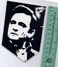 Famous Stars and Straps Blink 182 Sticker Johnny Cash ORIGINAL NOS  SKATE SURF picture