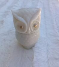 Vintage Avon Precious Owl Moonwind Cream Sachet Decorative Container picture