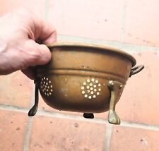 Antique FRENCH COLANDER COPPER FRANCE Brass picture