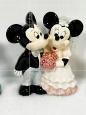 Vintage - Rare - DISNEY‘S Mickey & Minnie Mouse Wedding Bride and Groom picture