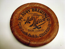Circa 1910 McAvoy Malt Marrow Coaster, Chicago, Illinois picture
