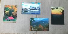 Ephemera Vintage Tennessee Postcard Lot Nashville Gatlinburg Sunset Cabin Trees picture