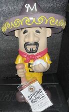 Milwaukee Brewers Mascot CHORIZO Spring Madness 2024 Blow Mold Lawn Statue Promo picture