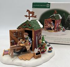 DEPT 56 The Woodworker New England Village #56.56619 Excellent Condition picture