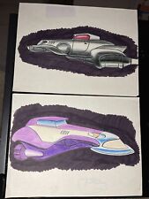 SILVERHAWKS animation Art 1980’s Concept Drawing Cels Toys Action Figures I16 picture