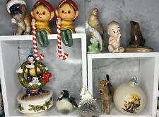 Figurine Lot Kewpie, Boxer, Parakeet, Elf Dog Doulton Goebel Disney Schmid Music picture