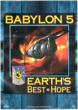 Babylon 5 Fleer Skybox 1996 Nightwatch Poster #P3 Near Mint picture