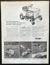 Vintage 1967 Huffy Lawn Tractor Mower Original LIFE Magazine Print Ad Ephemera picture