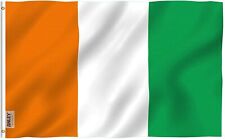 Anley Fly Breeze 3x5 Feet Ivory Coast Flag - Ivorian Flags Polyester picture