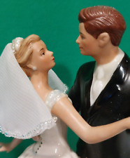 LENOX DREAMS COME TRUE BRIDE & GROOM CAKE TOPPER Sandra Kuck NEW in BOX with COA picture