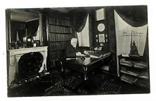 1911 Albert Cim Bibliophile Man of Letters and His Wife + Autograph Rare CPA picture