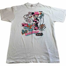 Vtg 80’s Disney T Shirt Women's Large Boy Watchers Club Minnie Mouse Daisy USA picture