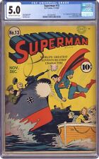 Superman #13 CGC 5.0 1941 0915007001 picture