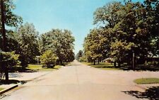 Lufkin TX Texas Crown Colony Mantooth Park Angelina County Vtg Postcard A36 picture