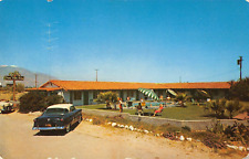 GREEN PALM LODGE Palm Desert, CA Roadside Palm Springs 1950s Vintage Postcard picture
