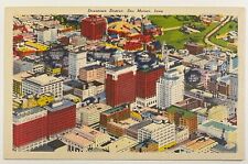 Downtown District Postcard Des Moines, IA picture