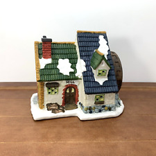 Collins Holiday Expressions Porcelain Mill Christmas Village Decor Vintage picture