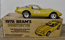 1978 Corvette, Yellow. Jim Beam Decanter picture