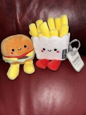 Better Together Burger and Fries Magnetic Plush Set Hallmark 5 inch Best Friends picture