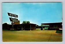 Oklahoma City OK-Oklahoma, Red Wood Manor Motel, Advertising Vintage Postcard picture