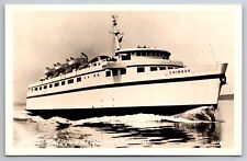 The New Flagship Of Puget Sound MV Chinook 1921 RPPC Postcard J14 picture