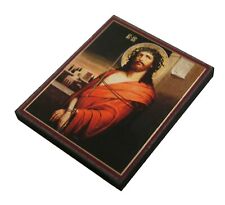 Romanian Russian Orthodox Lithograph MDF Icon Nymphios 10x12cm picture