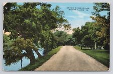 Postcard Drive In Riverside Park Wichita Kansas 1949 picture